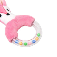 Load image into Gallery viewer, Modern Luxury Baby Rattle Toys Rabbit Plush Baby Cartoon Bed Toys for Newborn Educational Toy Rabbit Bear Hand Bells For Kids and Baby