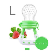 Load image into Gallery viewer, Silicone Baby Pacifier Nipple Soother For Toddler Fruits Feeding Soft Chewable Babies Pacifier
