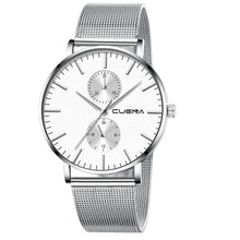 Load image into Gallery viewer, Luxury Unisex Classic Casual Metal Watch Stain Steall Watch Waterproof Watch In Elegant Luxury Modern Style