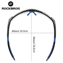 Load image into Gallery viewer, ROCKBROS Photochromic Cycling Sunglasses Eyewear UV400 MTB Road Bicycle Myopia Goggles For Women Men Outdoor Sports Bike Glasses