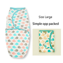 Load image into Gallery viewer, Modern Cotton Summer Nwborn Swaddle Wrap Envelope Baby Blanket For Baby Kids