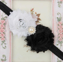 Load image into Gallery viewer, Handmade Flower Newborn Headwear Head Wrap Band Hairband Gift Toddlers For Baby Girls