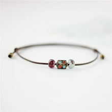 Load image into Gallery viewer, National Wind Restoring Ancient Ways Is The High Temperature Glaze Ceramic Handmade Trinkets Women's Fashion Bracelets #1737