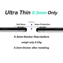 Load image into Gallery viewer, 2pcs Camera Lens Protective Protector Cover for IPhone on X 8Plus 7Plus 6 6S 7 8 10 XR Xs Max Tempered Glass Film 9H Tempered Glass Camera Lens Protection