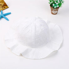 Load image into Gallery viewer, Baby Girl Summer Outdoor Beach Floral Lovely Lace Princess Bucket Sun Hat For Girls
