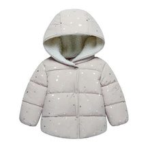 Load image into Gallery viewer, Modern Designer New Winter Baby Outerwear Hooded Printed Cotton Padded Jacket and Coats For Babies and Girls Kids
