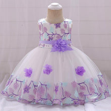 Load image into Gallery viewer, Luxury Elegant Handamde Girls Baby Dresses Lace Tulle Baptism Dresses for Party and Wedding Baby Clothing Dress