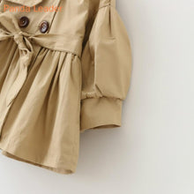 Load image into Gallery viewer, Jacket / Coat Baby Double Breast Windbreaker Jacket For baby girls 1-4T In elegant Style