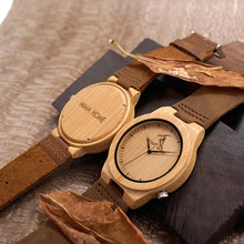 Load image into Gallery viewer, BOBO BRID Personalized LOGO WORDS MESSAGE Engraved Wood Watch Sunglasses Logo Customized Item OEM&ODM No products