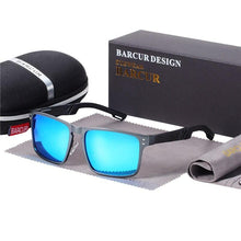 Load image into Gallery viewer, Trending Styles Aluminium Magnesium Square Men Luxury Sport Sunglasses Polarized Sunglasses for Men With UV400 Eyewear Protection Oculus de sol
