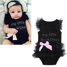 Load image into Gallery viewer, Infant Girls Bodysuits No Sleeve Baby Clothes Summer Newborn Baby Clothes Outfit Infant Romper Jumpsuit for Girls