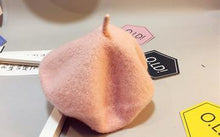 Load image into Gallery viewer, Baby Hat Beret British Painter Bud Of Pure Wool Cap For Girls In Modern New Retro Design
