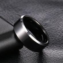 Load image into Gallery viewer, Beier 100% Real Tungsten width 6-8mm Man's women's wedding Engagement ring high polished top quality jewelry W058