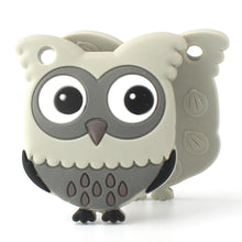 Load image into Gallery viewer, Owl Silicone Teethers Food Grade For Baby Teething Silicone Beads Teething Toddler Toys For Kids