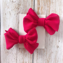 Load image into Gallery viewer, Modern Handmade Bow Clasp For Baby Girl Hair Accessories Hair Bow Clips hairbows for Toddlers