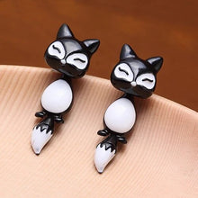 Load image into Gallery viewer, 1Pc Women's Chic Cute 3D Fox Ear Stud Gift Party Lovely Cartoon Animal Earring
