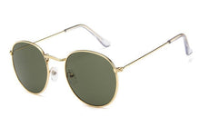 Load image into Gallery viewer, Famous Retro Popular Oval Luxury Round Vintage Woman and Man Sunglasses Brand Designer Oculos De Sol With UV400 protection