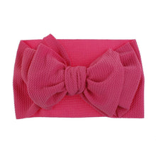 Load image into Gallery viewer, Baby Large Bow Girls Headband Big Bowknot Head wrap Kids Bow for Hair Cotton Infant Newborn Headbands For Baby