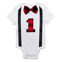 Load image into Gallery viewer, Baby Clothing Bow Body Rompers Clothing Newborn Baby Clothes Jumpsuit for Baby Boys and Girls For Birthday Party