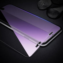 Load image into Gallery viewer, 2Pcs Anti Blue Ray 9H Tempered Glass for iPhone X XS MAX XR 11 12 13 mini 14 Pro Max 6 6S 7 8 Plus SE 2020 Screen Protector Film Anti Blue Light Tempered Glass Screen Protector for iPhone