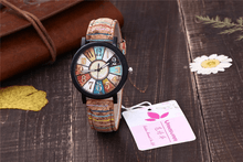 Load image into Gallery viewer, Fashion Casual Vintage Leather Women Quartz Wrist Watch For Women and Girls