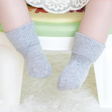 Load image into Gallery viewer, Cotton Baby Candy Color Anti Slip Soft Kids Floor Socks For Newborn Baby Boy And Girls