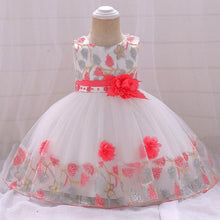 Load image into Gallery viewer, Luxury Elegant Handamde Girls Baby Dresses Lace Tulle Baptism Dresses for Party and Wedding Baby Clothing Dress