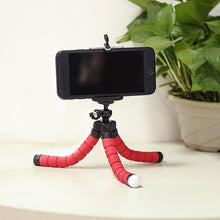 Load image into Gallery viewer, Flexible Mini Tripod For Mobile Phone Portable Bright Colors Smartphone Adjustable Tripod For Camera Phone Gadgets