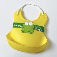 Load image into Gallery viewer, Modern Baby Plastic Bibs Waterproof Lunch Bibs for Boys & Girls Infants Silicone Feeding Baby Saliva Waterproof Aprons for Baby