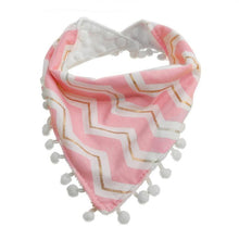 Load image into Gallery viewer, Baby Bibs Cotton Lace Tassel Double Slobber Cartoon Triangle Waterproof Infants Towel Burp Cloths Children Self Feeding Care Bib for Kids