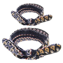 Load image into Gallery viewer, Mother & Baby Headbands Print Floral Elastic Hair Bands Parent-Child Hair Accessories Bow For Baby Girls Bow in Modern Design