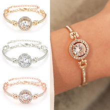 Load image into Gallery viewer, Luxury Diamond Shiny Fashion Luxury Jewelry Zircon Multi-Layer Bangle Bracelet High Quality Rhinestone Charm Bracelet for Women and Girls