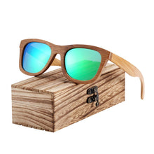 Load image into Gallery viewer, Handmade Bamboo Wood Luxury Retro Men and Women Polarized Sunglasses Beach Wooden Glasses Oculos de sol With UV400 Protection l
