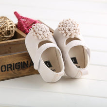 Load image into Gallery viewer, Candy Colors Newborn Baby Prewalker Princess Girl Crib Big Flower Soft Bottom Anti-slip Shoes Footwear Shoes