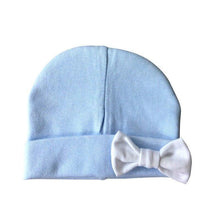 Load image into Gallery viewer, Modern Baby Girls and Boys Cotton Butterfly Hat For Newborn Infant Caps For Winter ad Sleeping for Baby Kids