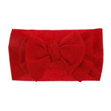 Load image into Gallery viewer, Baby Large Bow Girls Headband Big Bowknot Head wrap Kids Bow for Hair Cotton Infant Newborn Headbands For Baby