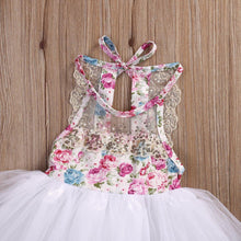 Load image into Gallery viewer, Handmade Girl Dress With Sequins Baby Girls Dress Tulle Tutu Floral Dress Baby Dresses Sundress Baby Clothing For Wedding and Celebrations