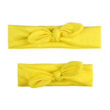 Load image into Gallery viewer, Mother & Baby Hair Bands Kids Headband Parent-kid Rabbit Ear Knot Headwear Turbans Hair Accessories Set