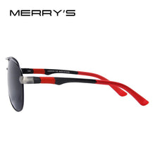 Load image into Gallery viewer, MERRYS DESIGN Men Classic Pilot Sunglasses HD Polarized Sunglasses For Driving Aviation Alloy Frame Spring Legs UV400 S8404