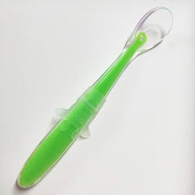 Load image into Gallery viewer, Baby Full Silicone Soft Training Spoon Children Tableware Perfect Gift For Parents Baby Boys Or Girls Unique Design