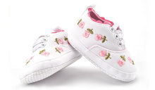 Load image into Gallery viewer, Baby Girl Shoes White Lace Soft Shoe Prewalker Walking Toddler Kids Shoes First Walker