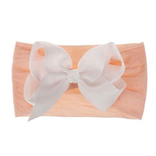 Load image into Gallery viewer, Brand Toddler Baby Girl Baby Big Bow Hairband Headband Stretch Turban Head Wrap Baby Girls
