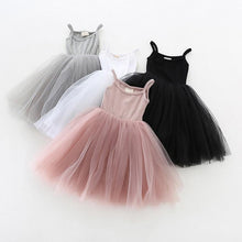 Load image into Gallery viewer, Ballet Luxury Modern Summer Baby Girl Outfit Christening Newborn Gown for Children Kids Dress