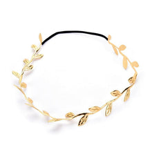 Load image into Gallery viewer, Luxury Modern Gold Silver Leaves Hairbands Summer Hair Accessories Bridal Trendy Jewelry For Mother and Daughter