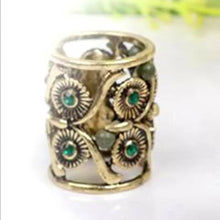 Load image into Gallery viewer, Fashion Retro Hollow Owl Tube Scarf Buckle Brooches Crystal Scarf Brooch Cross Wedding Brooch Women's Gifts Wholesale Jewelry