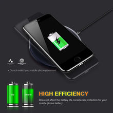 Load image into Gallery viewer, QI Wireless Charger Receiver For iPhone 5 5s 7 7Plus 6 6Plus Universal Wireless Charging Receiver for Micro USB Type-C Phone