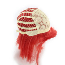 Load image into Gallery viewer, Synthetic Hair Short Wig With Bangs Cosplay Wigs For Women Straight Bob Wig Korean Pink Red Brown Blue Green White Purple Grey