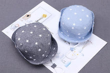 Load image into Gallery viewer, Children Summer Hats Kids Star Sun Caps For Boys And Caps New Baby Fisherman Hat In Modern Star Design