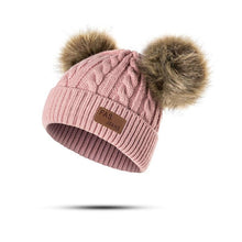 Load image into Gallery viewer, Luxury Baby Hat Pompon Hat Knitted Cute Cap For Girls & Boys Casual Solid Color Girls Baby Style In Great New Modern Trend Design