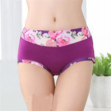 Load image into Gallery viewer, New Underwear Women Floral Panties Print Women's Panties Shorts Breifs Sexy Lingeries Female Panties Cotton Underwear For Women